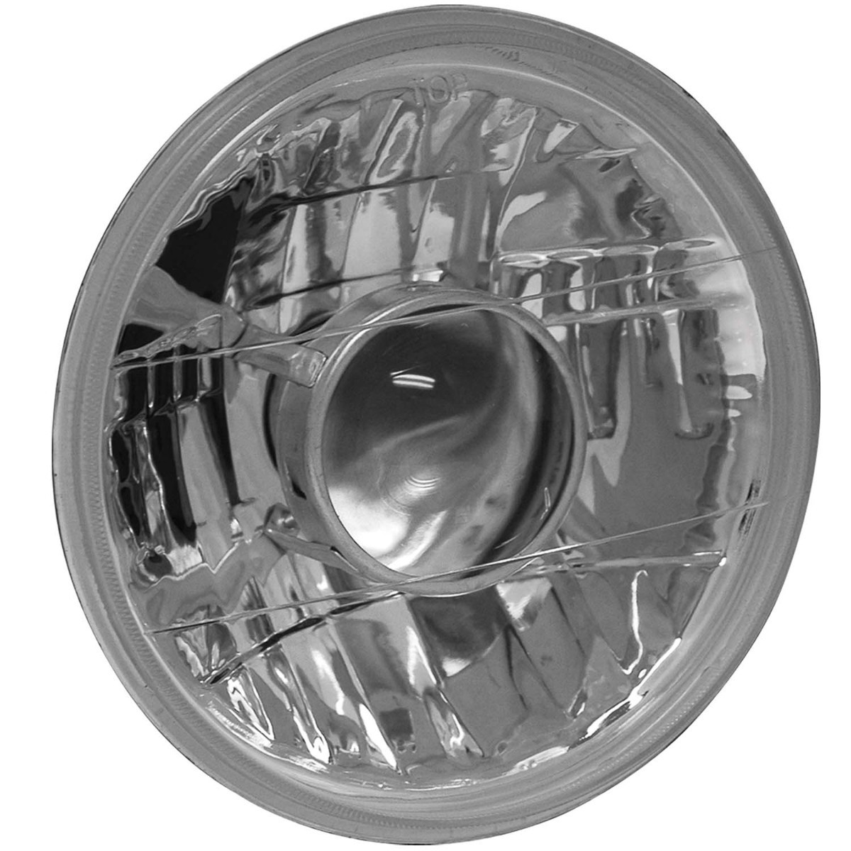 ANZO Headlight Universal H4 7" Round Universal Headlight w/ Projector