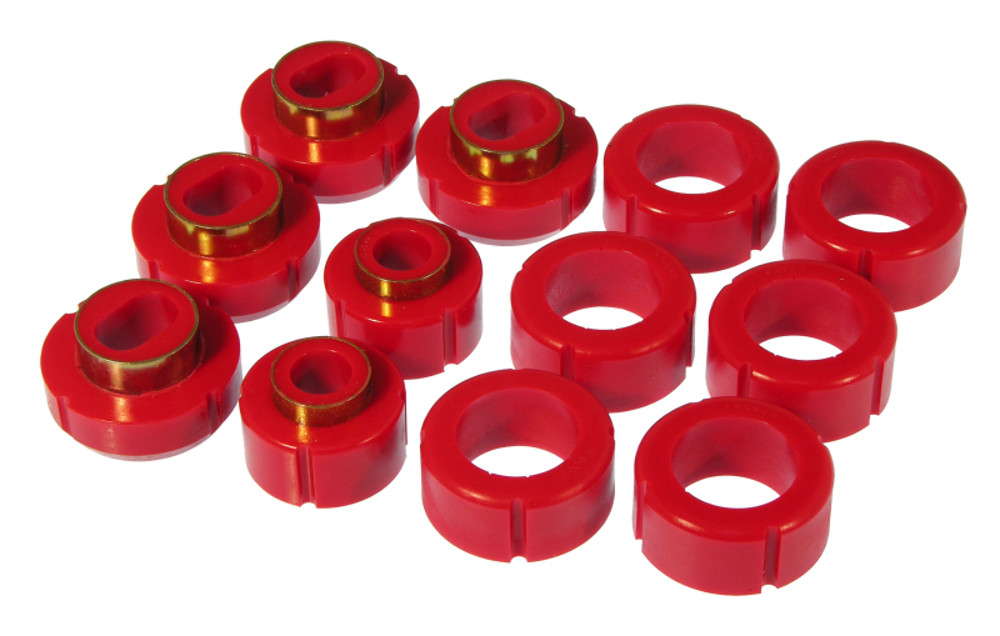 Prothane Body Mount - Red for 82-04 GM 2/4wd S-Series Std Cab  - 7-115