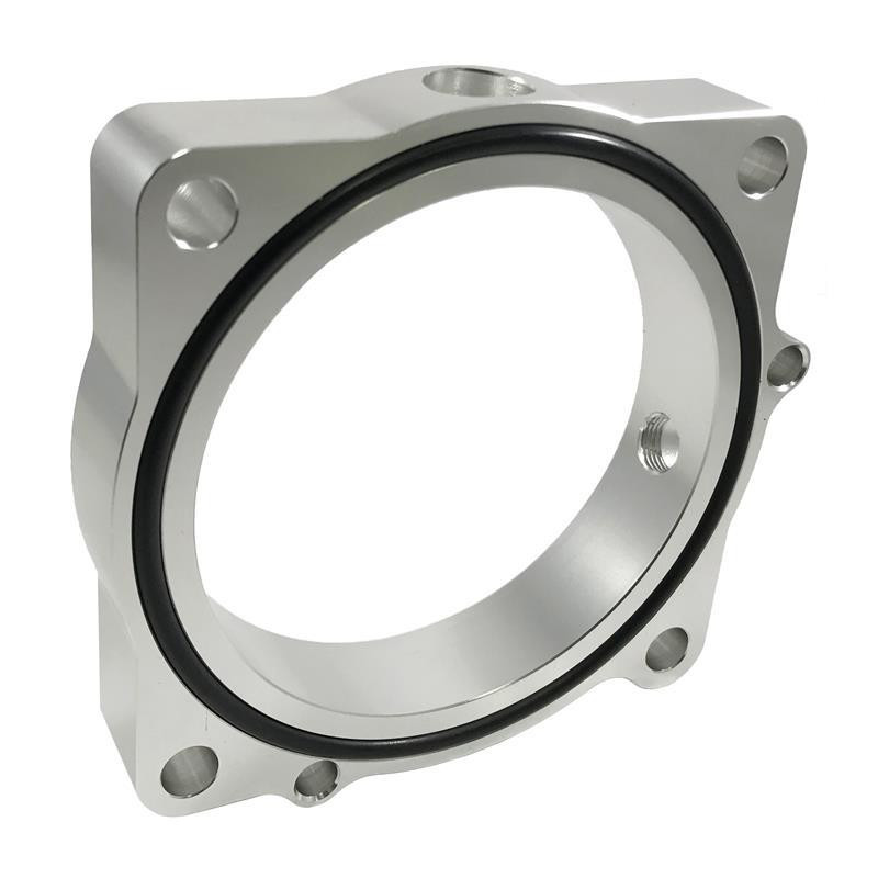 Torque Solution Silver Throttle Body Spacer for Kia Optima 2.0T