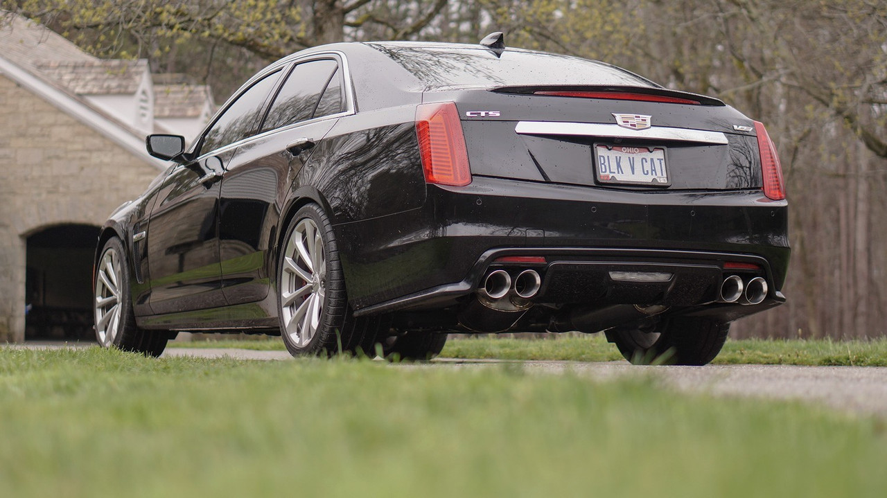 Stainless Works Performance Connect Axleback Exhaust for 16-19 CTS-V Sedan