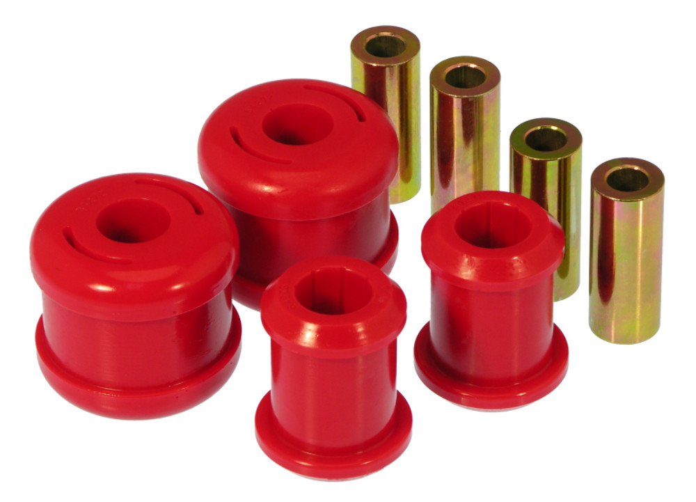 Prothane Front Control Arm Bushings - Red for 01-02 Honda Civic - 8-215