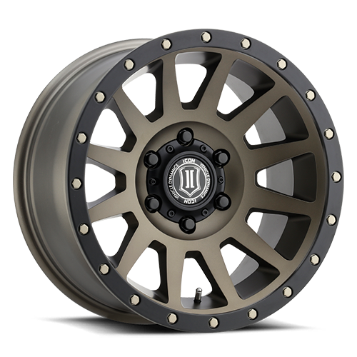 ICON Compression 17x8.5 6x135 6mm Offset 5in BS 87.1mm Bore Bronze Wheel