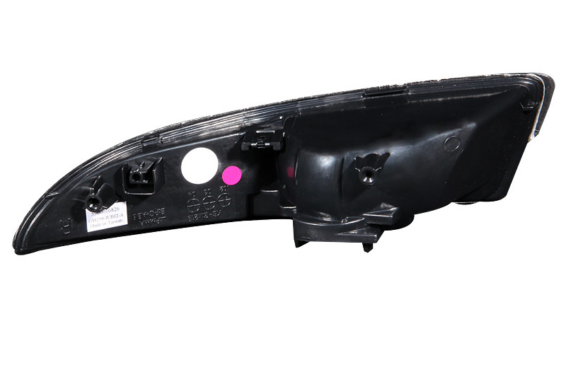 ANZO Euro Parking Lights Black w/ Amber Reflector for 1993-2002 Chevrolet Camaro