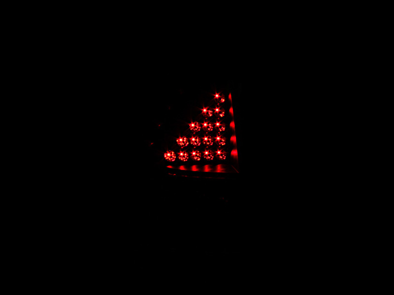 ANZO LED Taillights Black for 2005-2008 Dodge Magnum