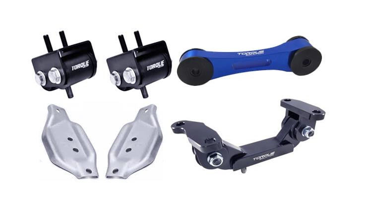 Torque Solution Engine / Trans / Pitch Mount Kit for 02-14 WRX / 04+ STI
