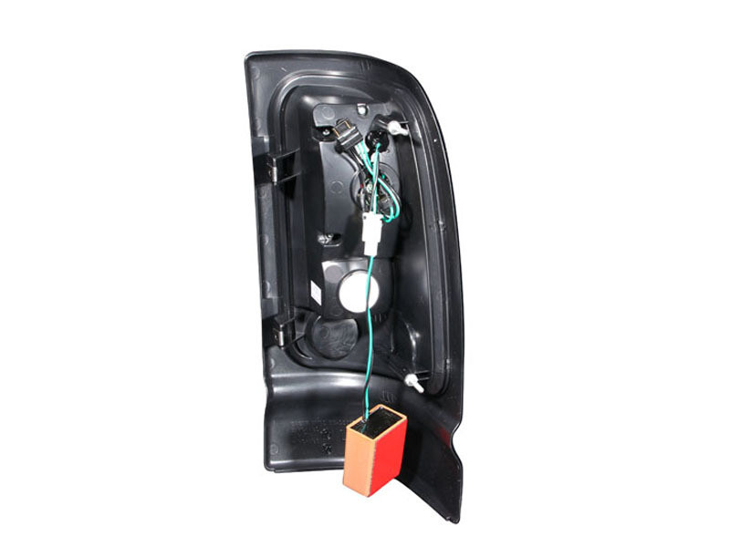 ANZO L.E.D TAIL LIGHTS BLACK for 94-01 DODGE RAM 1500/2500