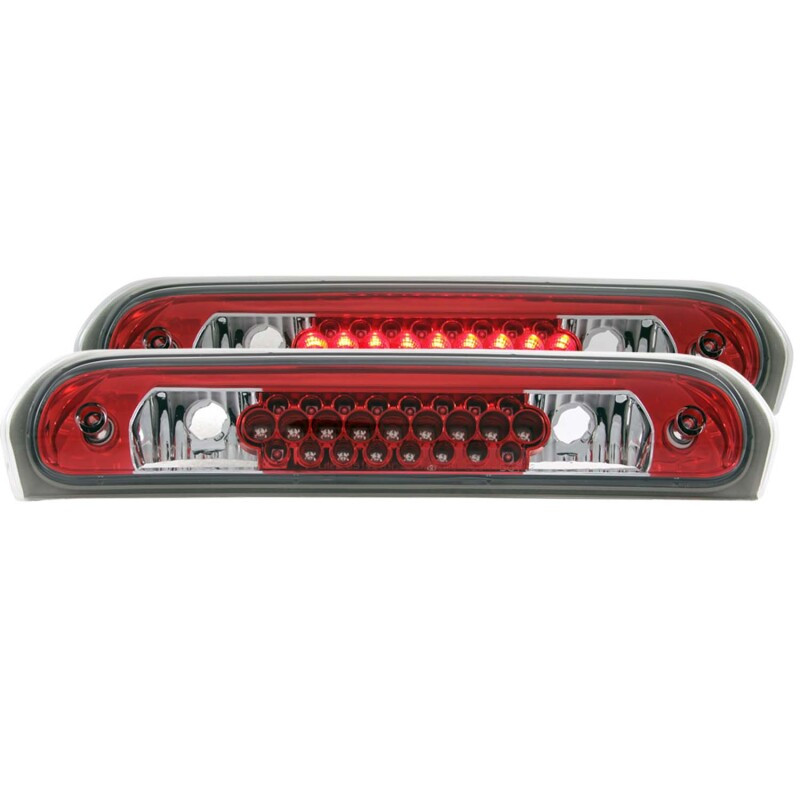 ANZO LED 3rd Brake Light Red/Clear for 2002-2008 Dodge Ram