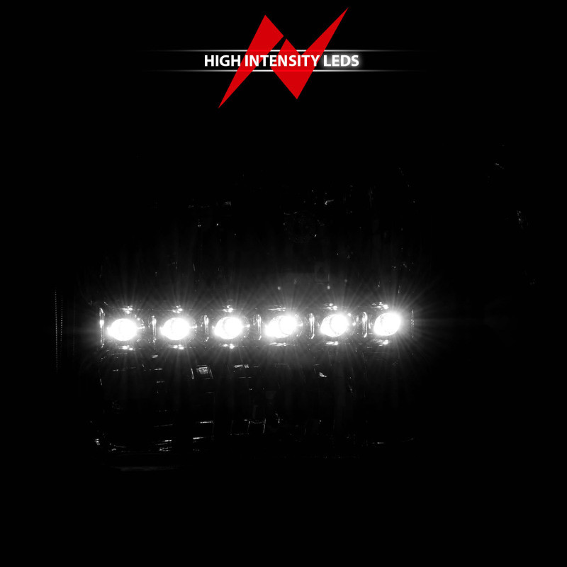 ANZO CRYSTAL HEADLIGHTS CHROME L.E.D 1 PC for 00-04 FORD EXCURSION