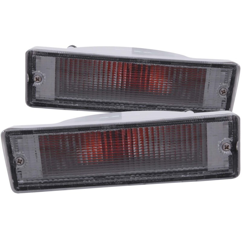 ANZO Euro Parking Lights Chrome for 1988-1995 Nissan Pathfinder