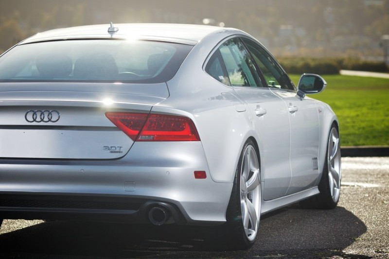 AWE Tuning Touring Exhaust Dual Outlet Chrome Tips for 12-15 Audi A7 Quattro