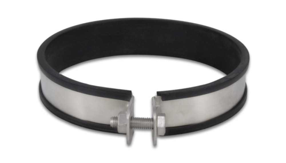Vibrant Stainless Steel  Muffler Strap Clamp for 4.25" O.D. Mufflers
