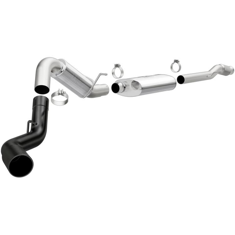 MagnaFlow Street Cat-Back Exhaust w/ Black Tip for 14-18 Silverado/Sierra 6.2L