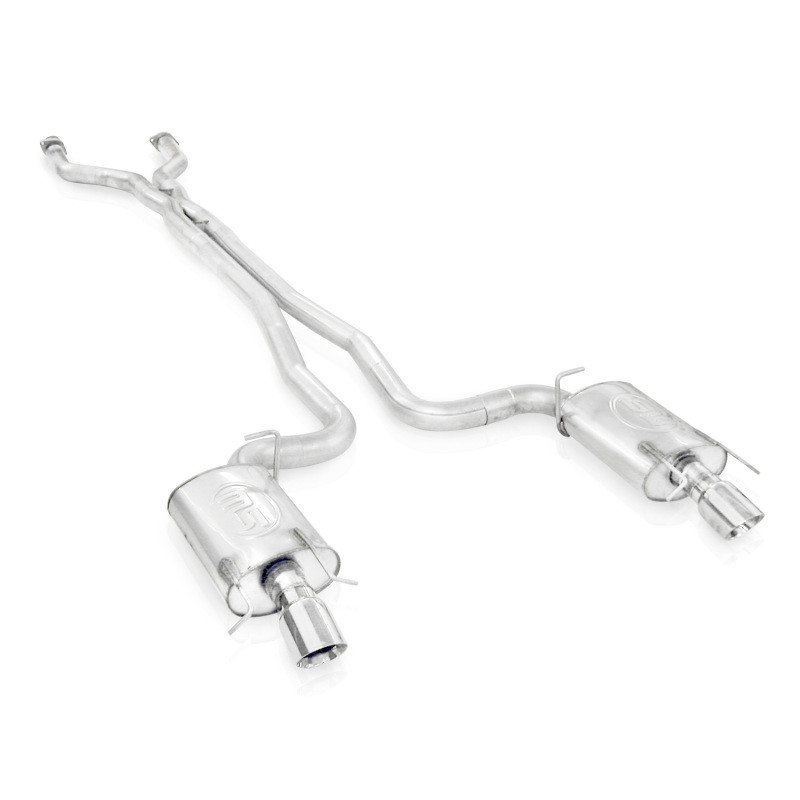 Stainless Works Dual S-Tube Exhaust for 09-15 Cadillac CTS Sedan