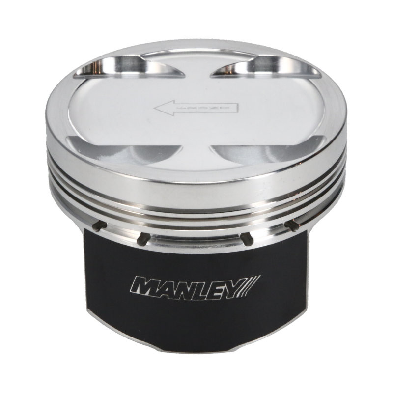 Manley 86mm +1mm Over Bore 8.5:1 Dish Pistons for 03-06 Evo 8/9 (7 Bolt 4G63T)