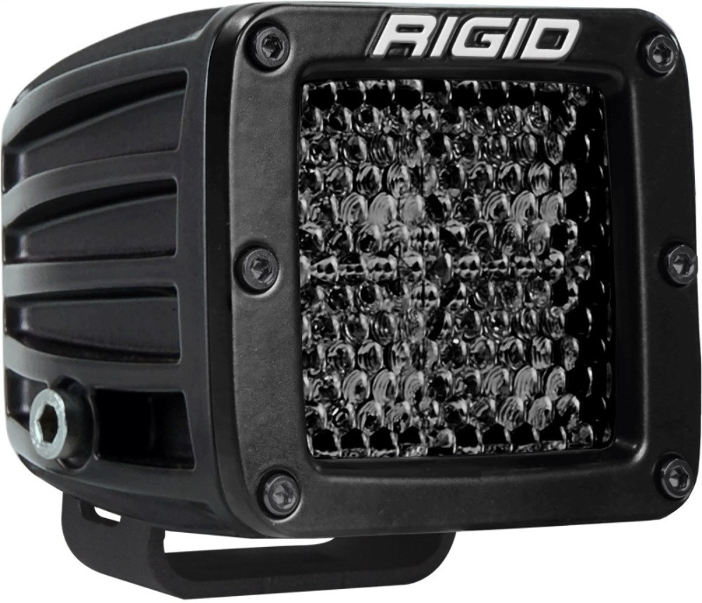 Rigid Industries D Series PRO Midnight Edition Lights - Spot - Diffused - Pair
