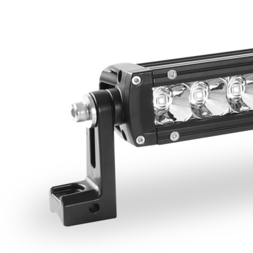 Westin Xtreme LED Light Bar Low Profile Single Row 10" Flood w/5W Cree - Black