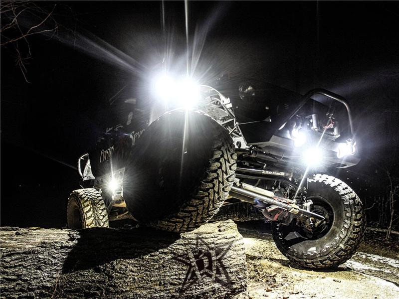 Rigid Industries Rock Light Kit- Blue (6 lights) - 400283