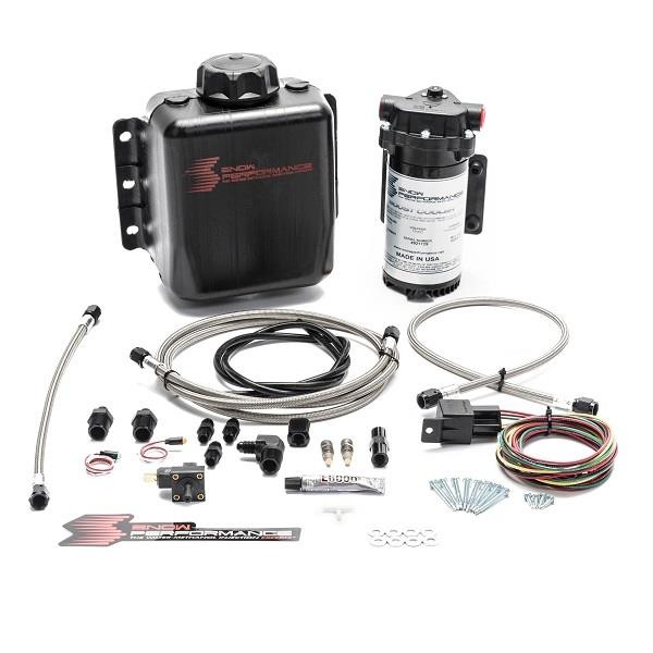Snow Performance Stg 1 Boost Cooler TD Water Injection Kit - Red High Temp Nylon