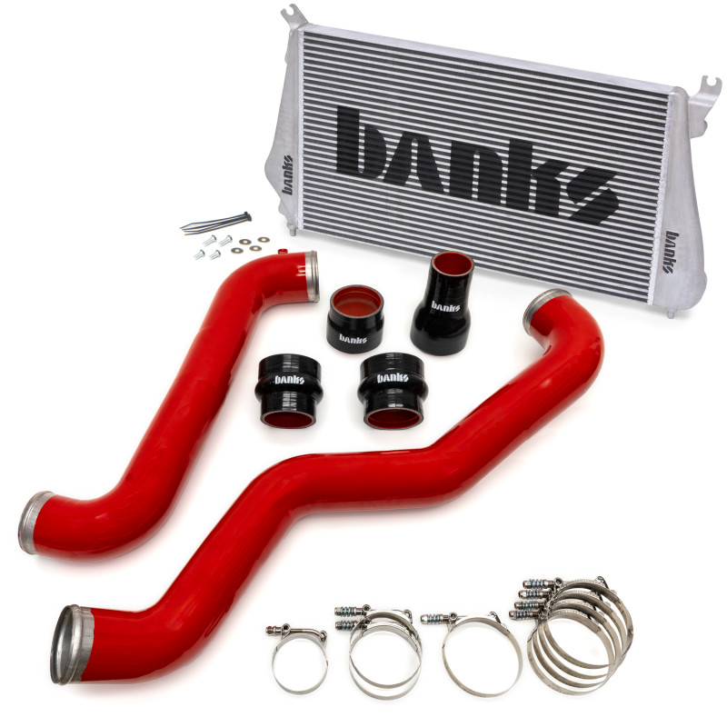 Banks Power Techni-Cooler Intercooler w/ Boost Tubes for 11-16 GM 6.6L Duramax