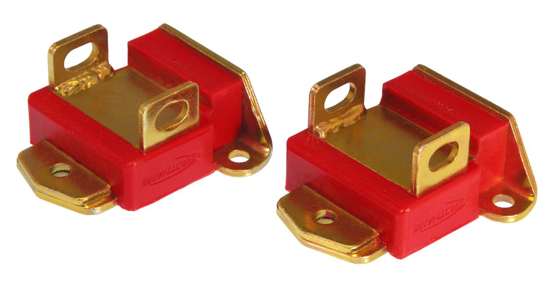 Prothane Motor Mounts - Type A Short - Red for GM - 7-504