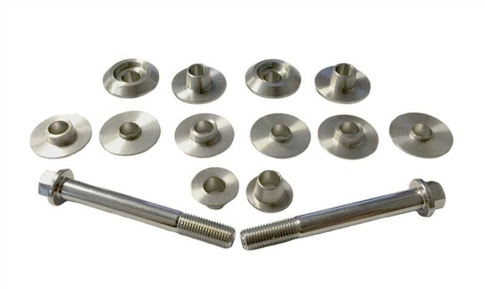 Torque Solution Billet Subframe Bushing Insert Kit for VW MK5 / MK6 / B6