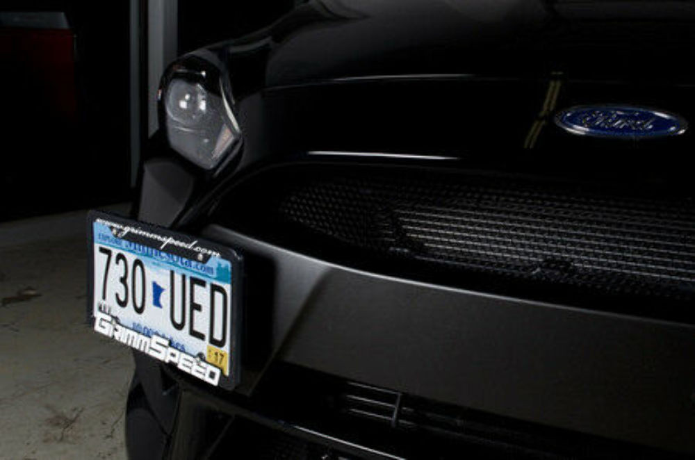 GrimmSpeed License Relocation Kit for 16+ Ford Focus RS - 094070