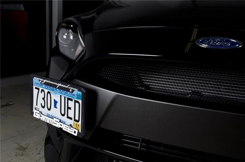 GrimmSpeed License Relocation Kit for 16+ Ford Focus RS - 094070