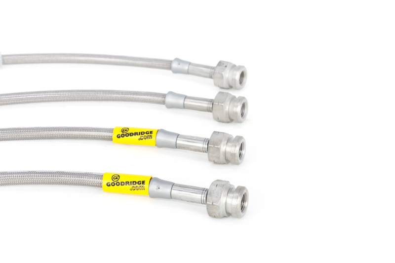 Goodridge SS Brake Lines for 11-15 Grand Cherokee Non SRT 8 / Durango