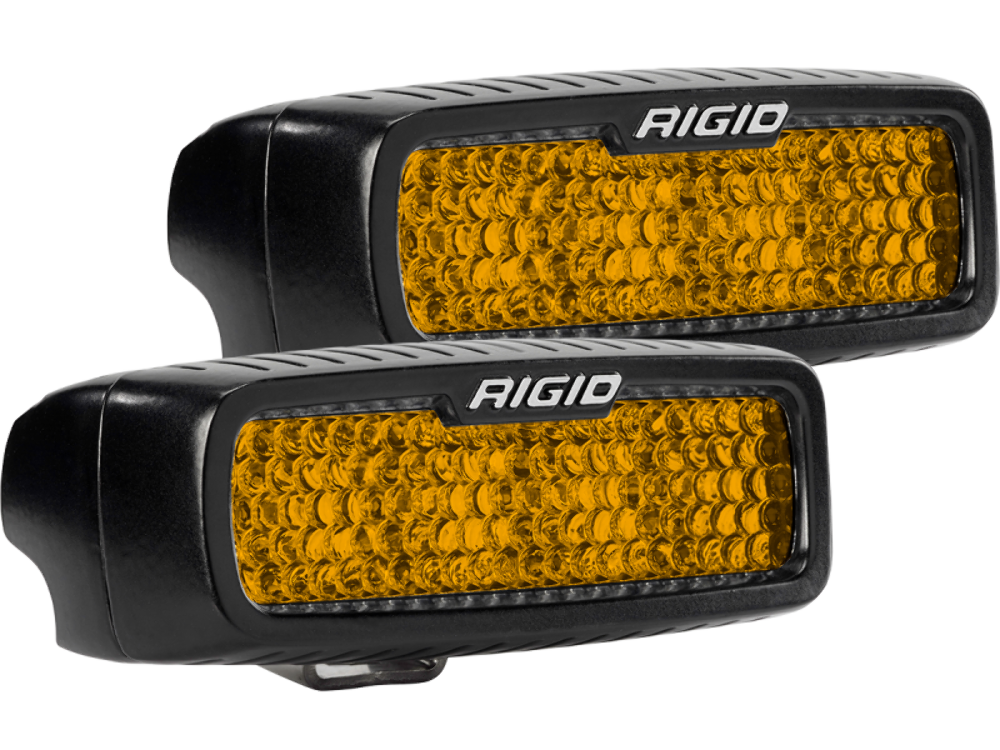 Rigid Industries SRM Lights - Rear Facing - Amber Diffused Optic