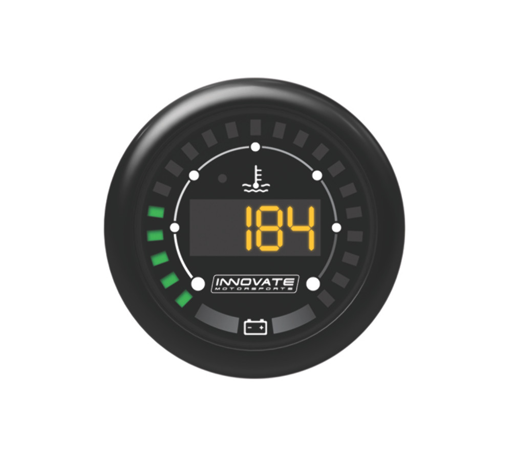 Innovate MTX-D: MTX Digital Series Water Temperature & Battery Voltage Gauge Kit