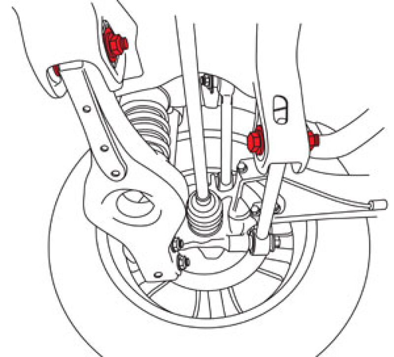 SPC Performance REAR ADJ CAMS for Hyundai/Kia