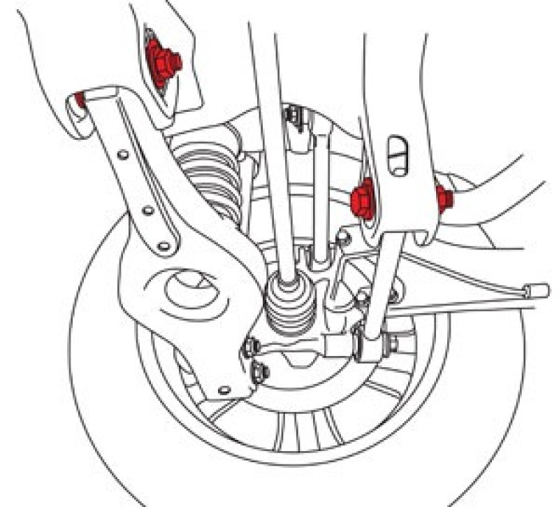 SPC Performance REAR ADJ CAMS for Hyundai/Kia