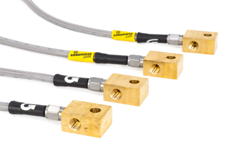 Goodridge SS Brake Line Kit for 10-14 Nissan GT-R (Base Only)