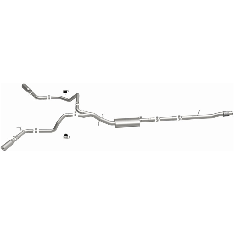 MagnaFlow Street Series Cat-Back Exhaust for 19+ Silverado/Sierra 1500 4.3/5.3L