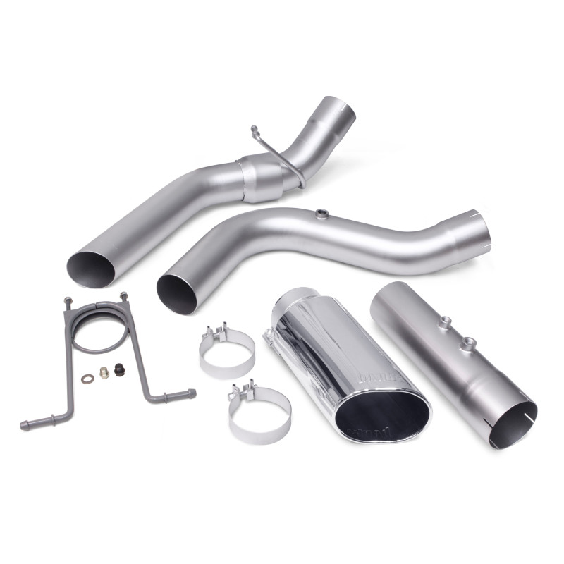 Banks Power Monster Single Exhaust w/ Chrome Tip for 17+ GM Duramax L5P 6.6L