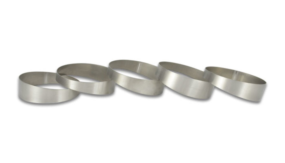Vibrant Titanium Pie Cuts, 1.75" O.D.
