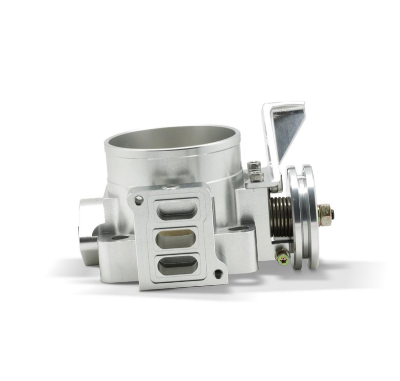 BLOX Racing 72mm Silver Dual Pattern Billet Throttle Body for Honda K-series