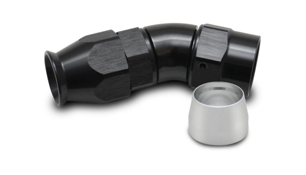 Vibrant  30 Degree High Flow Hose End Fitting for PTFE Lined Hose, -4AN