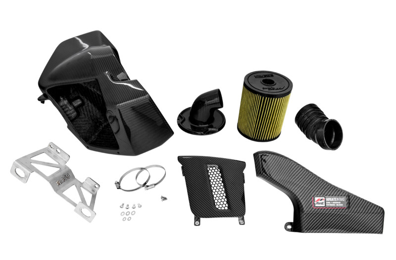 AWE AirGate™ Carbon Fiber Intake With Lid for for 18+ Audi B9 SQ5 3.0T