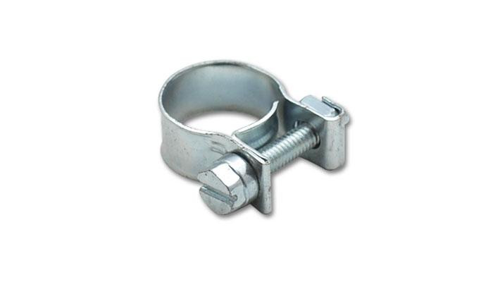 Vibrant  Fuel Injector Style Mini Hose Clamp: 9mm-11mm (Pack of 10)