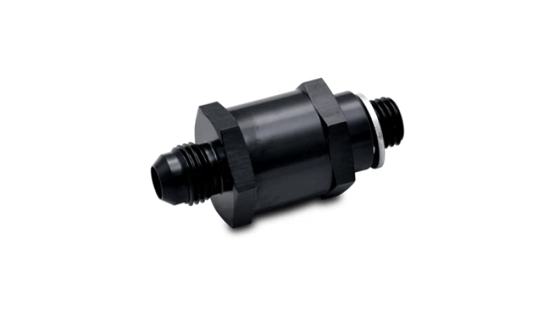Vibrant Fuel Pump Check Valve -8AN Male Flare to 12mm x 1.5 Metric