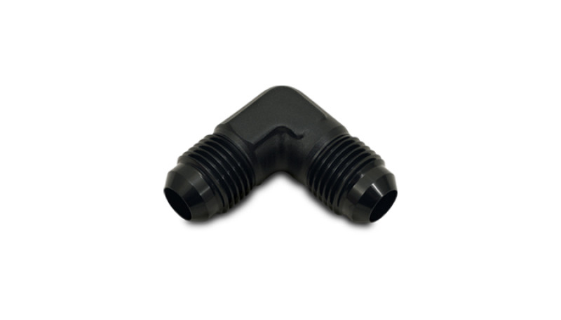 Vibrant -4AN 90deg Flare Union Fitting - Aluminum