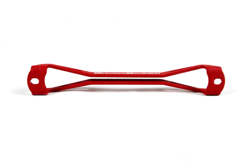 GrimmSpeed Lightweight Battery Tiedown - Red for 08+ Subaru WRX / STI