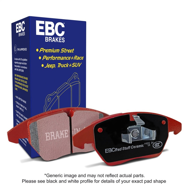 EBC Redstuff Front Brake Pads for 14+ Mazda 3 2.0 (Japan Build)
