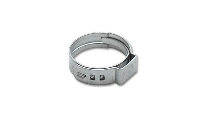 Vibrant  Stainless Steel Pinch Clamps: 11.3-13.8mm (Pack of 10)