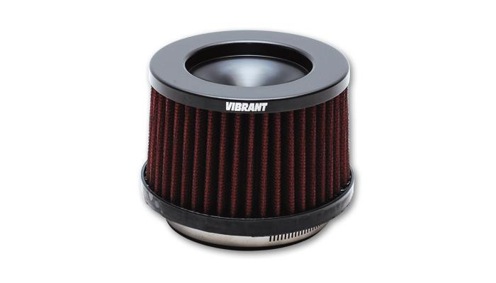 Vibrant The Classic Performance Air Filter, 4" Inlet I.D. x 3.625" Filter Height