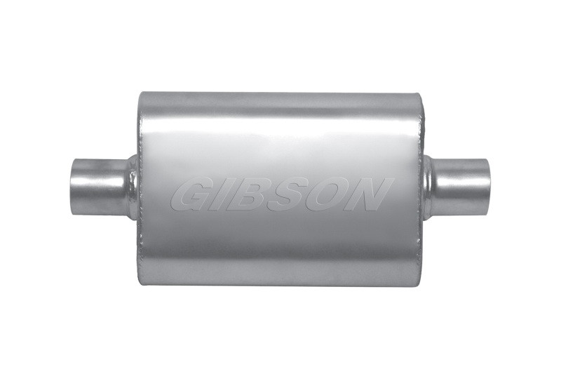 Gibson Stainless MWA Offset/Center Oval Muffler - BM0108
