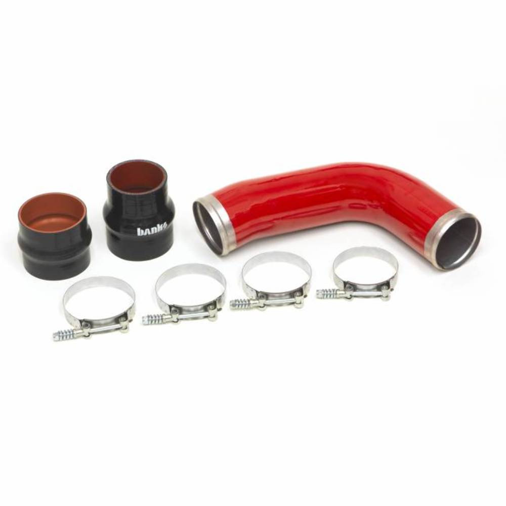 Banks OEM Replacement Cold Side Boost Tube - Red for 10-12 Ram 6.7L Diesel