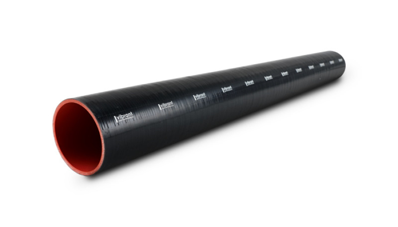 Vibrant  Straight Hose Coupler, 2.25" I.D. x 36.00" long - Black