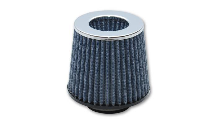 Vibrant Open Funnel Performance Air Filter, 4.5" Inlet I.D. - Chrome Cap